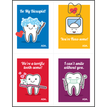 Valentine’s Day Cards – American Dental Association